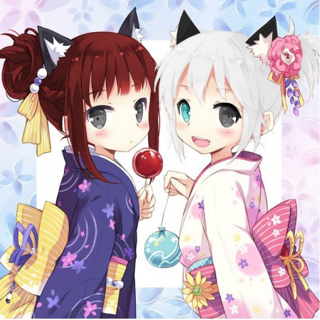 Kimonóban